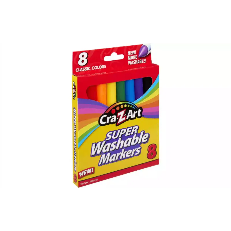 Маркер легкозмивний Cra-Z-Art Super Washable (10000CRA), 8 шт