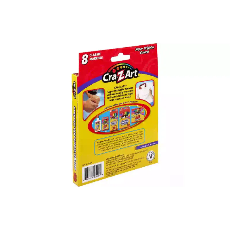 Маркер легкозмивний Cra-Z-Art Super Washable (10000CRA), 8 шт
