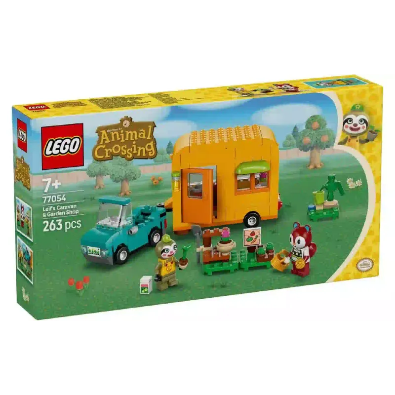 Конструктор LEGO Animal Crossing Leif's Caravan & Garden Shop (77054)