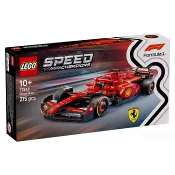 Konstruktőr LEGO Speed Champions Ferrari SF-24 F1 Race Car (77242)