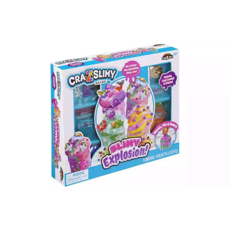 Слайм Cra-Z-Art Slimy Explosion (60541CRA), 24 шт