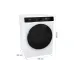 غسالة ومجفف Gorenje, White (WD2PA1X64ADAAW)