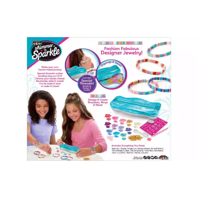 مجموعة أدوات صنع الأساور Cra-Z-Art Dots & Dashes  (65606CRA)