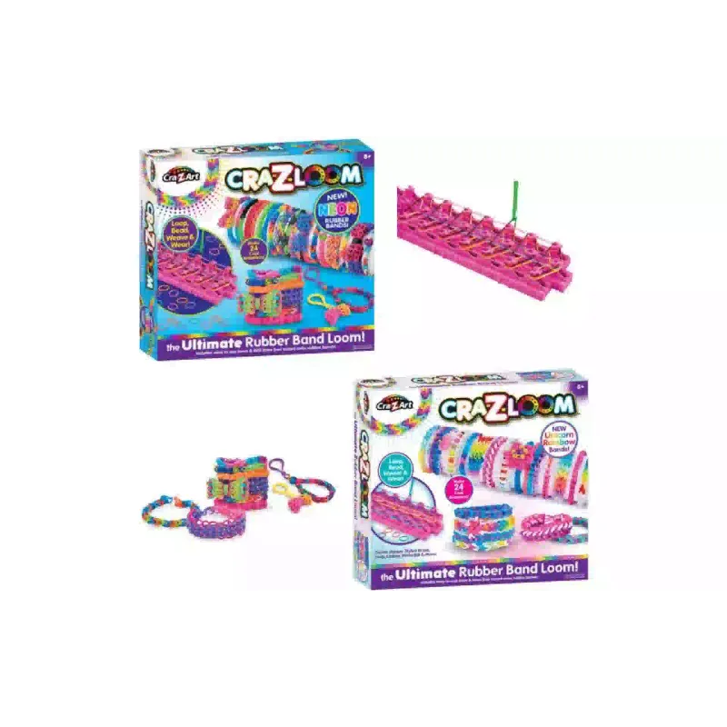Набір для виготовлення браслетів Cra-Z-Art Ultimate Rubber Band Loom (19128CRA)