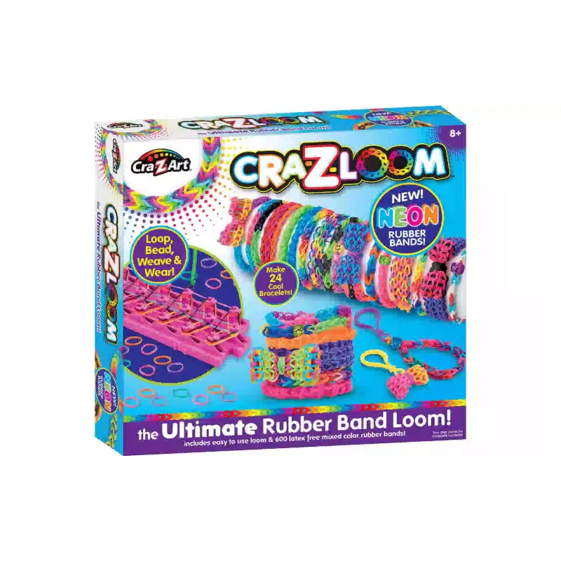 Набір для виготовлення браслетів Cra-Z-Art Ultimate Rubber Band Loom (19128CRA)
