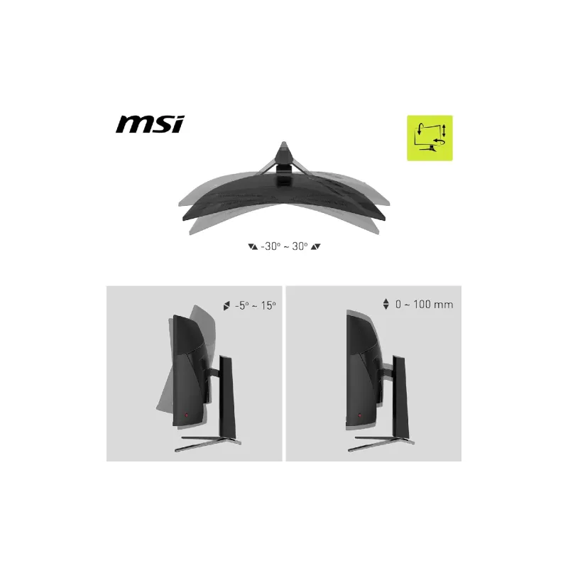 شاشة MSI 325CQPF-E18 (9S6-3DC14H-201)
