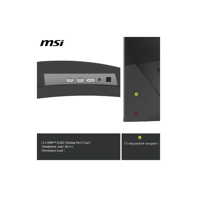 شاشة MSI 325CQPF-E18 (9S6-3DC14H-201)