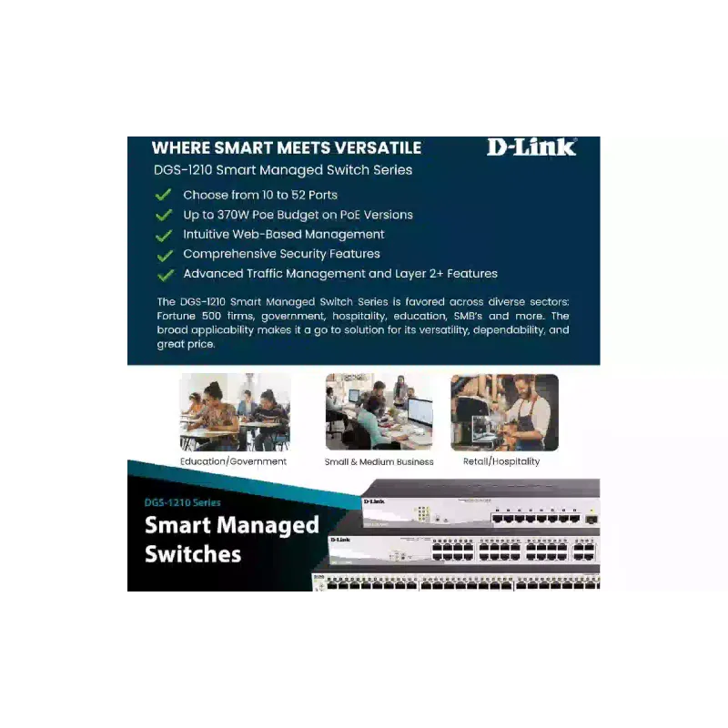 Trocar D-Link (DGS-1210-10)
