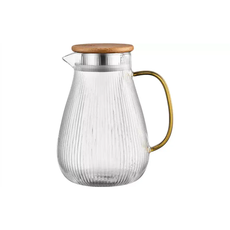 Krug mit Deckel Ardesto, Transparent (AR2614BSB)