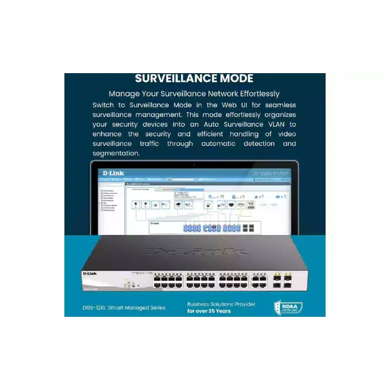 Trocar D-Link (DGS-1210-20)