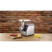 Meat grinder Gorenje (MG2202XE), 2200 W, Black/Stainless steel