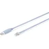 Adaptador Digitus USB 2.0 - RJ45 M/M (DA-70173)