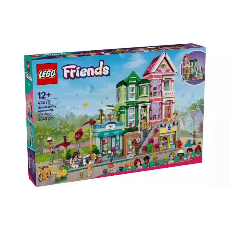 Konstruktor LEGO Friends Heartlake City Apartments and Stores (42670)