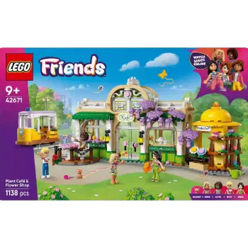 Konstruktor LEGO Friends Plant Cafe & Flower Shop (42671)
