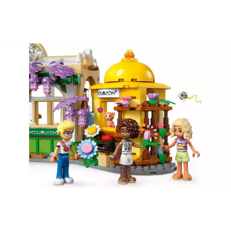 Konstruktőr LEGO Friends Plant Cafe & Flower Shop (42671)