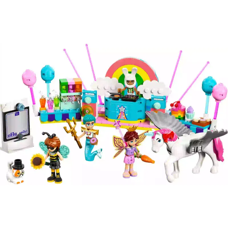 Constructor LEGO Friends Costume Party with Unicorn & Fairy (42661)