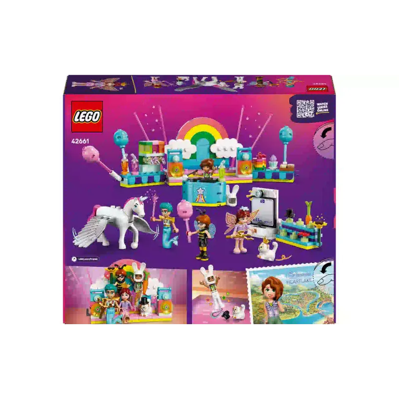 Constructor LEGO Friends Costume Party with Unicorn & Fairy (42661)