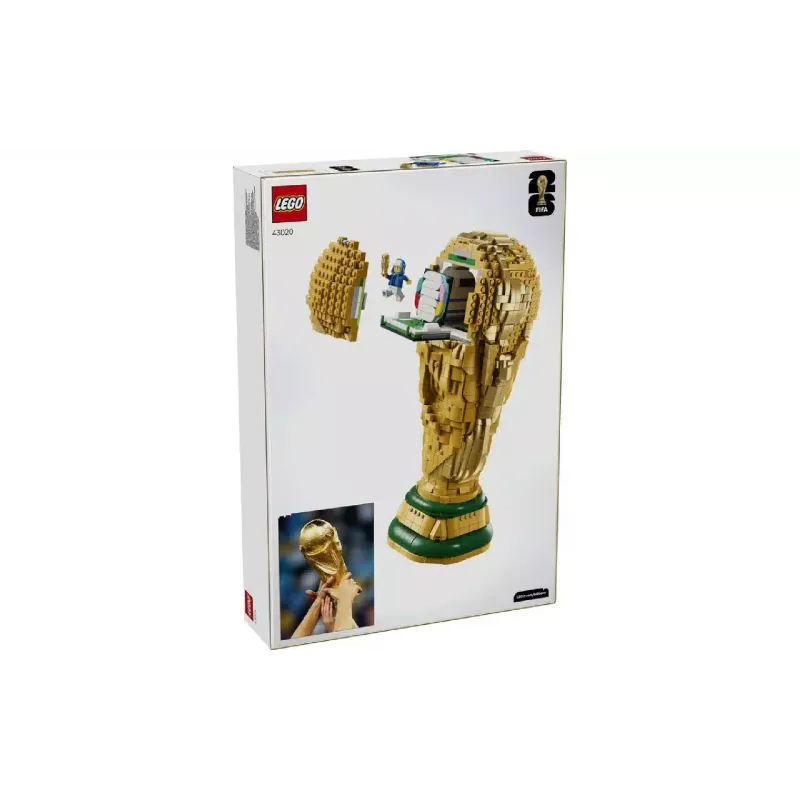 Конструктор LEGO Editions Football Официальйный трофей чемпионата мира по футболу FIFA (43020)