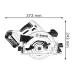 منشار دائري Bosch Professional GKS 18 V-57G (0.601.6A2.101)