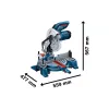 منشار ميتري Bosch Professional GCM 254 (0.601.B52.000)