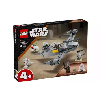 Construtor LEGO Star Wars Mando and Grogu's N-1 Starfighter (75410)