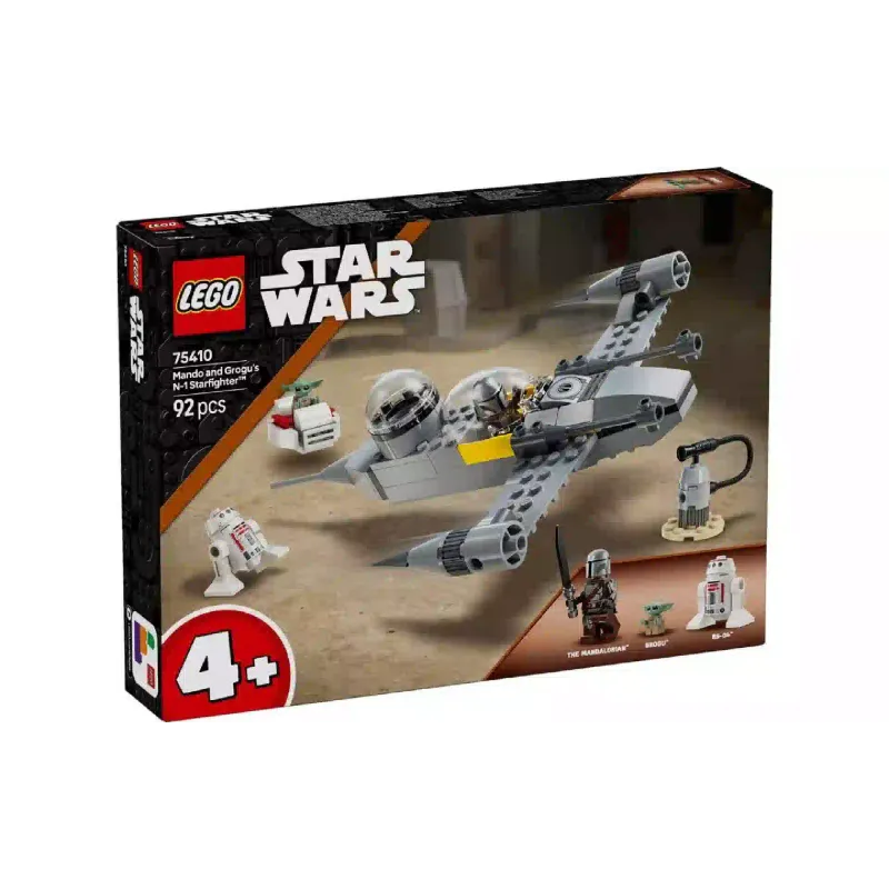 Конструктор LEGO Star Wars Mando and Grogu's N-1 Starfighter (75410)
