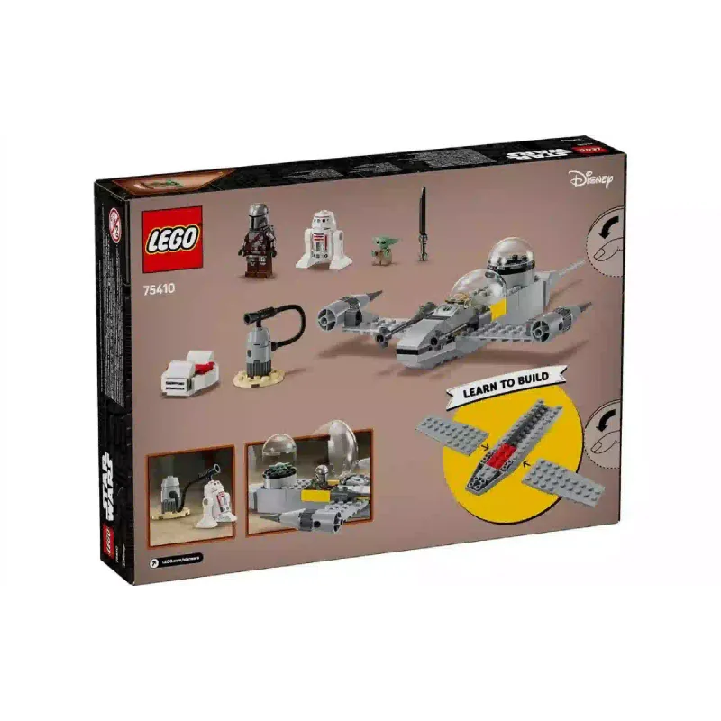 Конструктор LEGO Star Wars Mando and Grogu's N-1 Starfighter (75410)