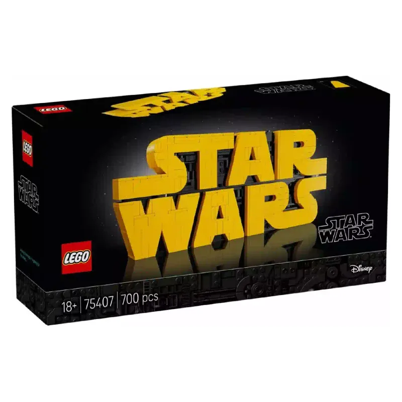 Konstruktor LEGO Star Wars Brick-Built Star Wars Logo (75407)