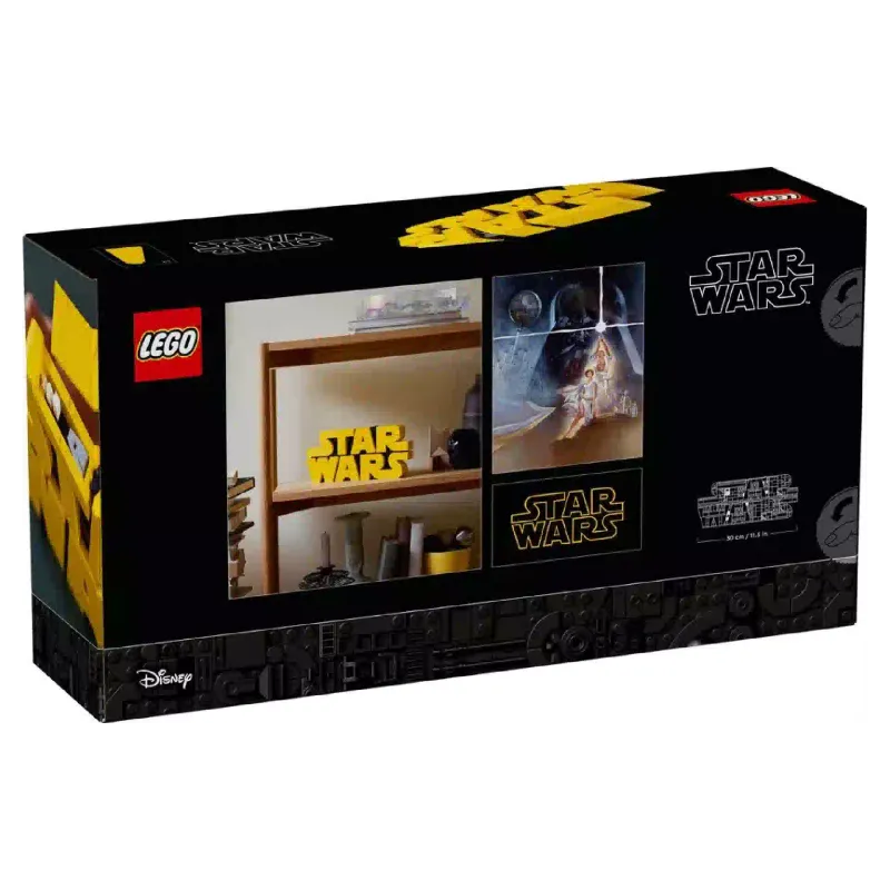 Konstruktor LEGO Star Wars Brick-Built Star Wars Logo (75407)