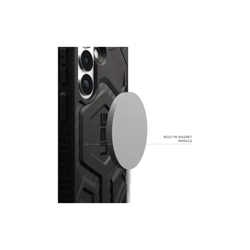 قضية UAG Monarch Pro with Magnet, Carbon Fiber (214515114242)