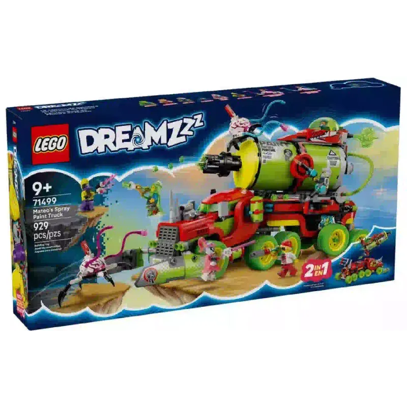 Construtor LEGO DREAMZzz Mateo's Spray Paint Truck (71499)