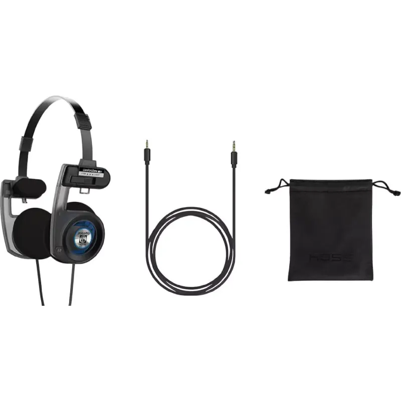 Fones de ouvido supra-auriculares Koss Porta Pro Utility, Black (196461.101)