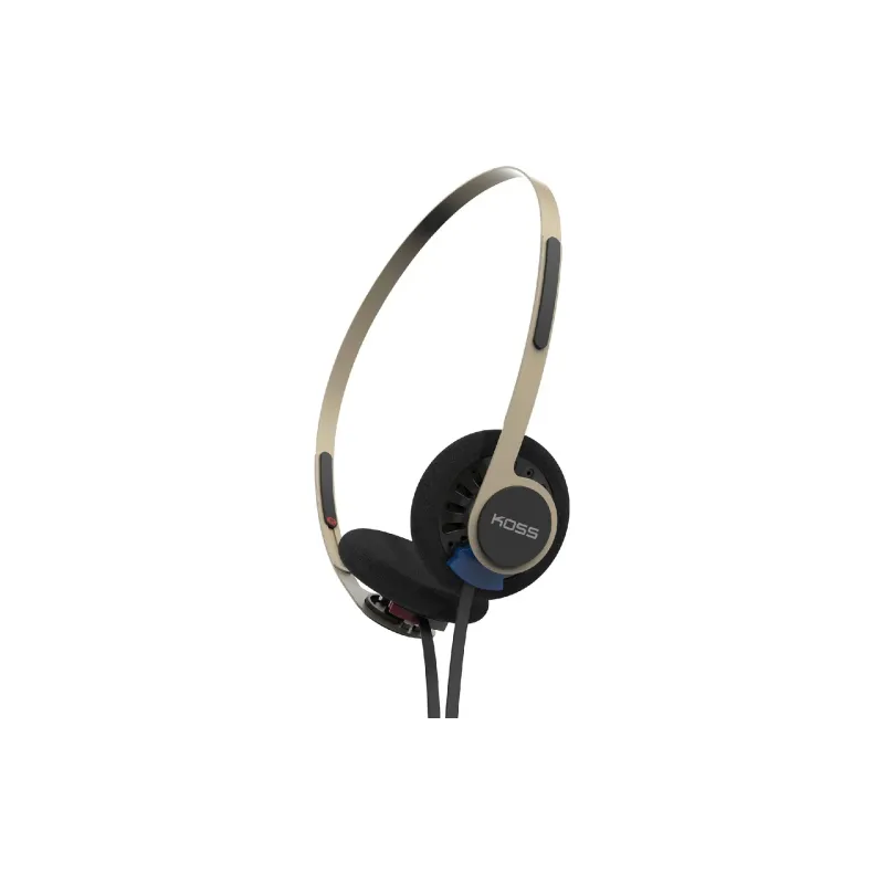 Fones de ouvido supra-auriculares Koss KPH40, Beige (197584.102)