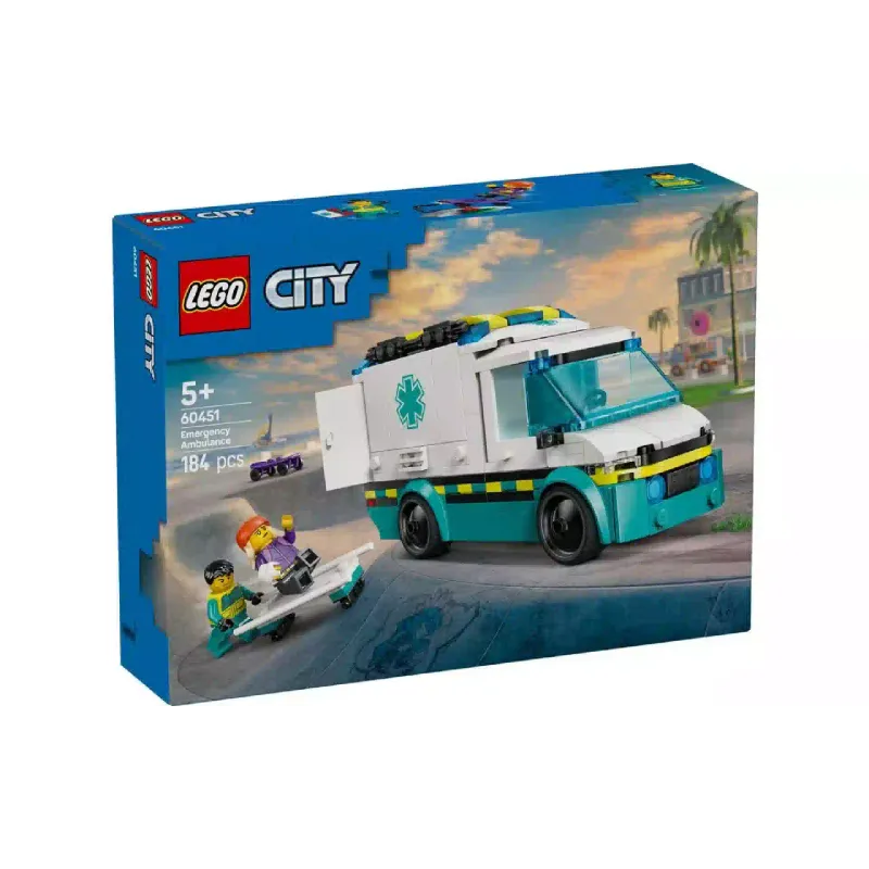 منشئ LEGO City Emergency Ambulance (60451)