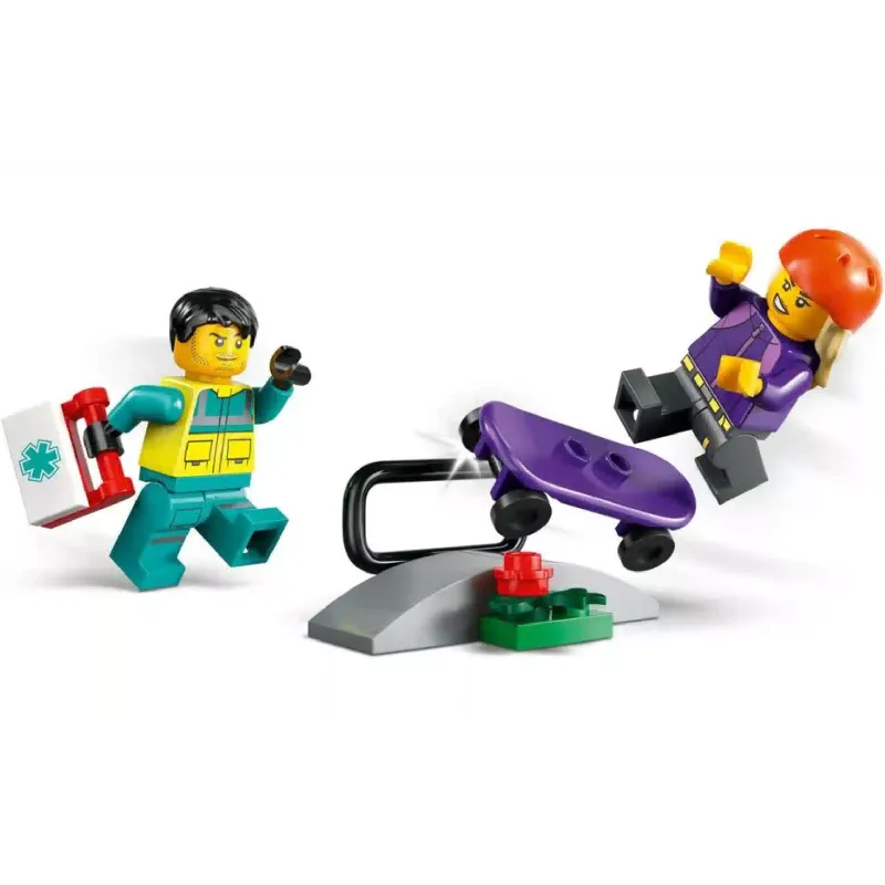 منشئ LEGO City Emergency Ambulance (60451)