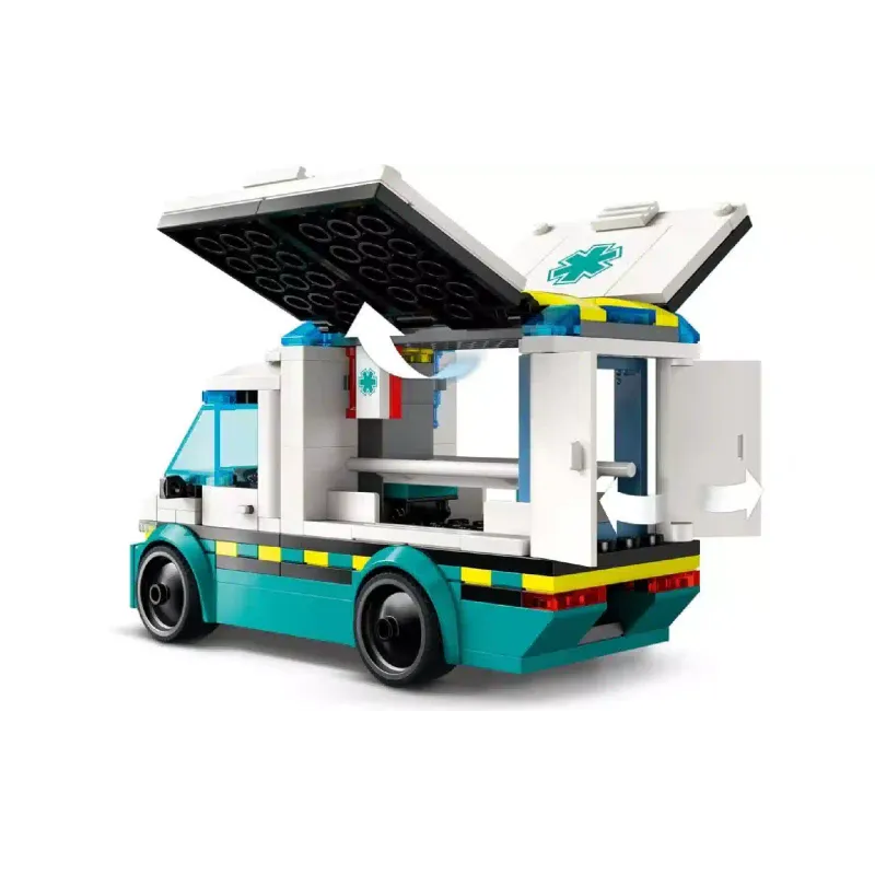 منشئ LEGO City Emergency Ambulance (60451)