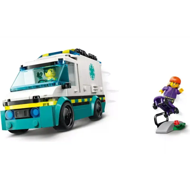 منشئ LEGO City Emergency Ambulance (60451)