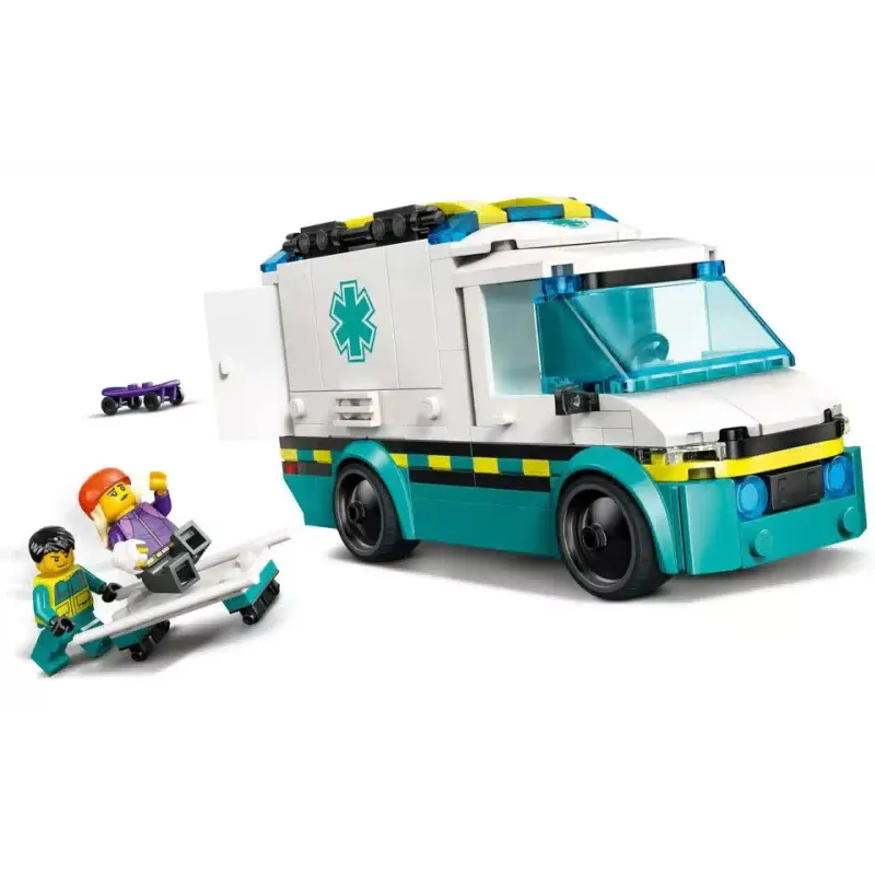 منشئ LEGO City Emergency Ambulance (60451)