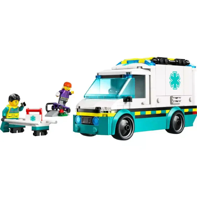 منشئ LEGO City Emergency Ambulance (60451)
