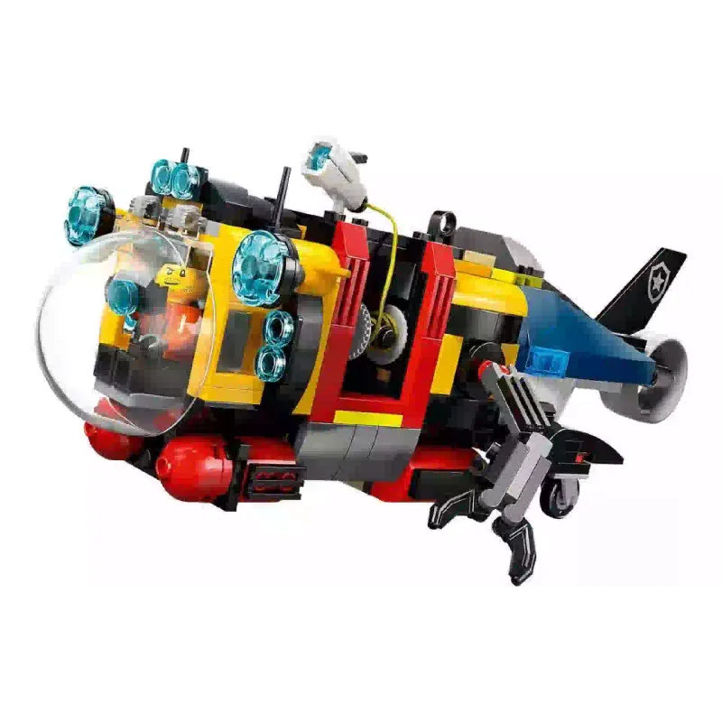 Κατασκευαστής LEGO City Helicopter, Fire Truck & Submarine Remix (60462)