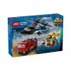 Κατασκευαστής LEGO City Helicopter, Fire Truck & Submarine Remix (60462)