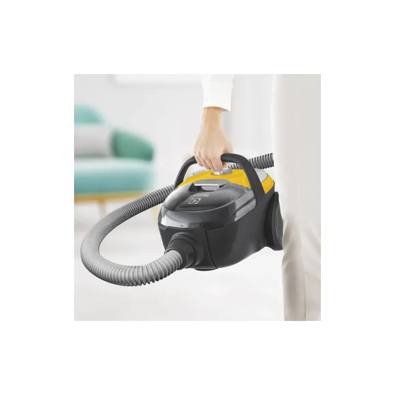 Vacuum cleaner Electrolux (ECGC21-2Y), 920 ml, 600 W, Yellow