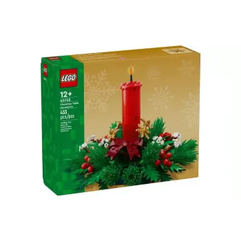 Construtor LEGO Iconic Christmas Table Decoration (40743)