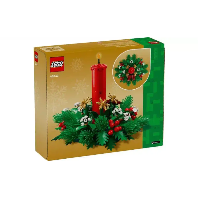 Konstruktor LEGO Iconic Christmas Table Decoration (40743)