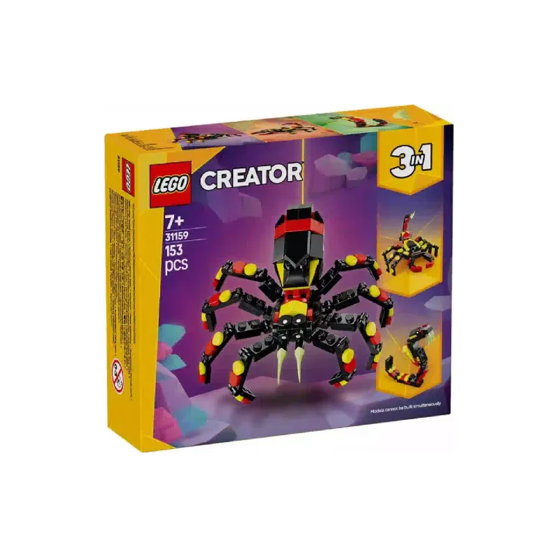 Konstruktor LEGO Creator 3-in-1 Wild Animals: Surprising Spider (31159)