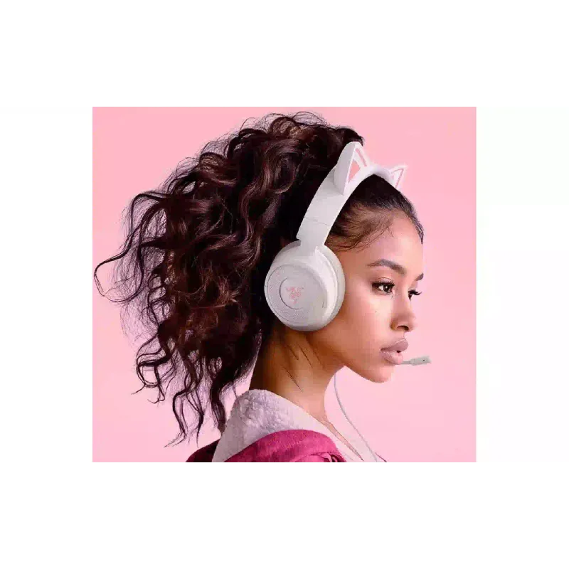 Ακουστικά Razer Kraken Kitty V3 X, White (RZ04-05350300-R3M1)