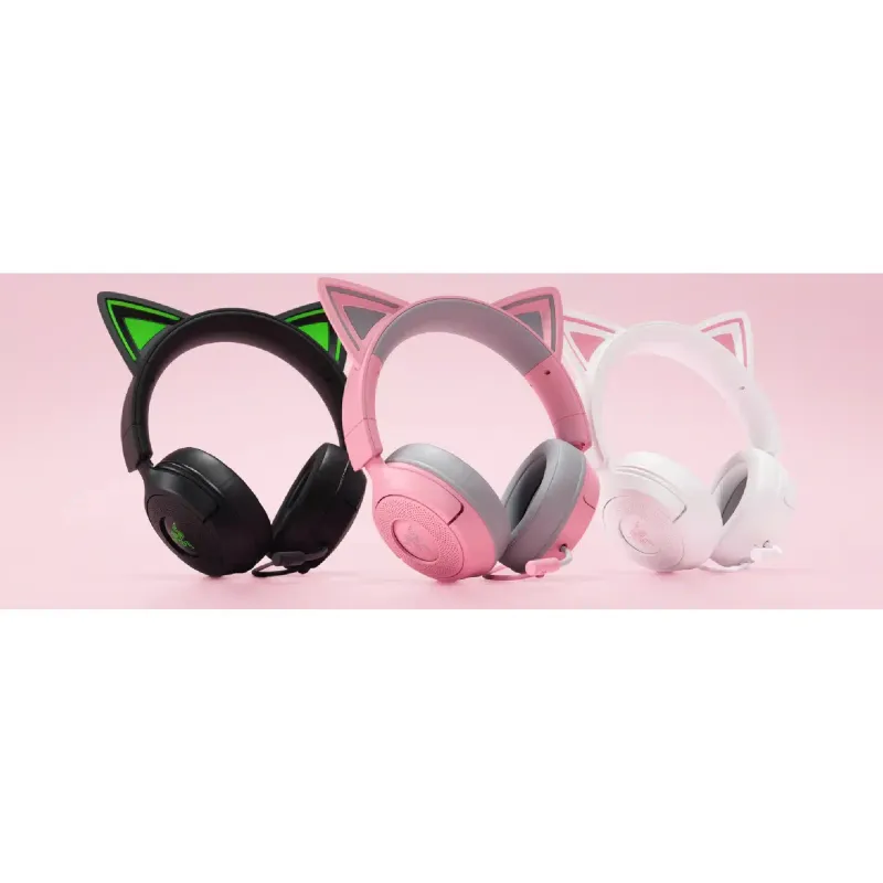 Ακουστικά Razer Kraken Kitty V3 X, White (RZ04-05350300-R3M1)