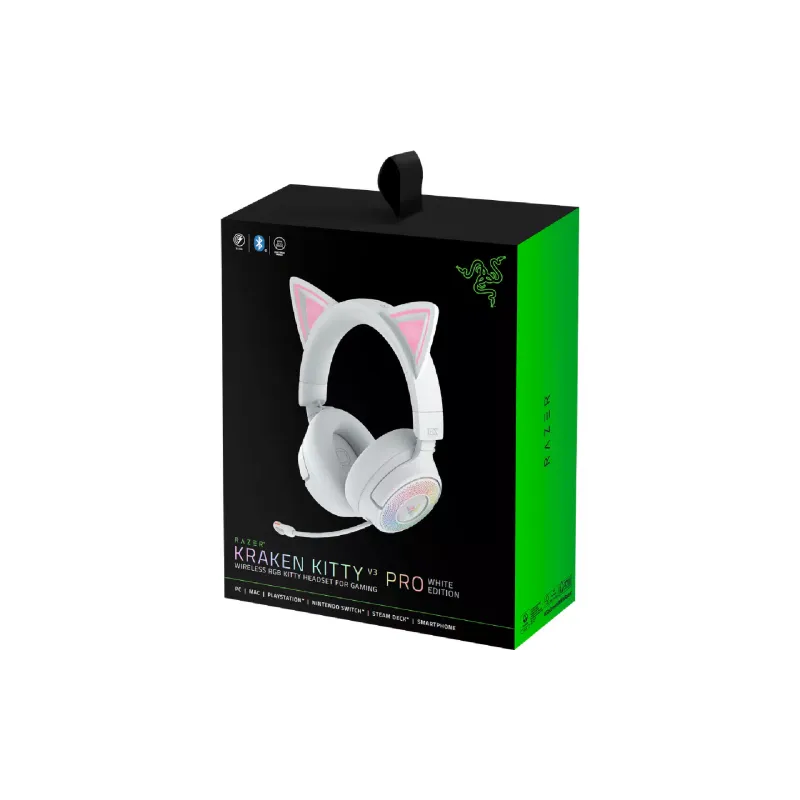 Ακουστικά Razer Kraken Kitty V3 X, White (RZ04-05350300-R3M1)