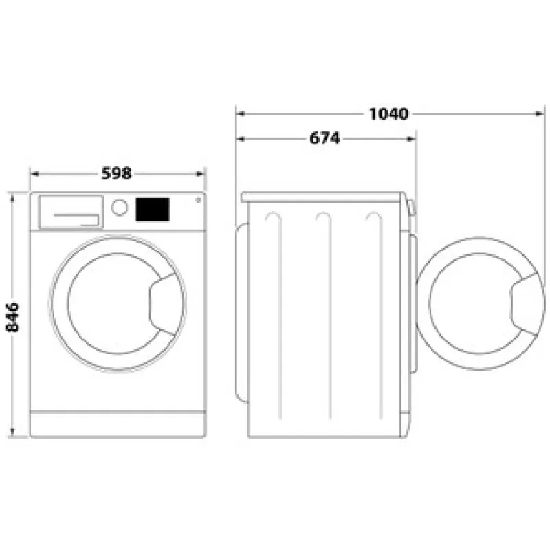 Сушилня Whirlpool, White (WPB8XWBSUA)