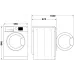 آلة التجفيف Whirlpool, White (WPB9XWBSUA)